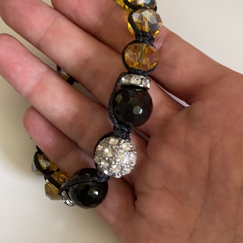 Beaded Drawstring Bracelet New Without Tags - image 4